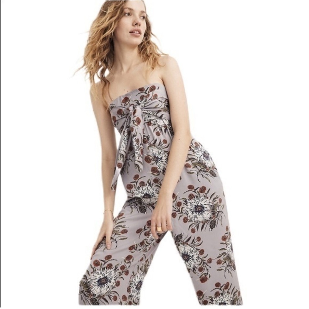 Madewell Floral Jumpsuit Size 0